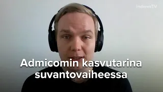 Admicomin kasvutarina suvantovaiheessa