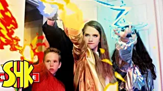 SuperPower Rings Origin Story! SHK HeroForce Full Movie Compilation | SuperHeroKids