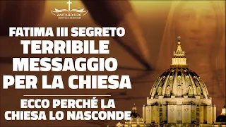 Terzo segreto di Fatima, ecco perché la Chiesa lo teme e lo nasconde!