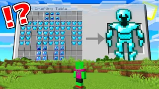 巨大アイテムをクラフトできるマインクラフト【まいくら・マインクラフト】