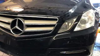 Mercedes E350 , gas tink removal , fuel pump