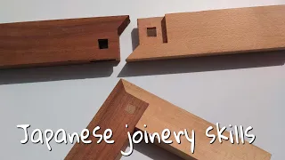 Amazing woodworking Japanese Joinery -- Kane Tsugi