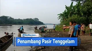 Penambang Pasir Tenggelam di Sungai Serayu Cilacap