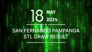 3rd Draw STL Pampanga May 18, 2024 (Saturday)