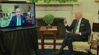 Biden Thanks Ireland for Sheltering Ukrainian Refugees