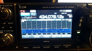 Complete CW QSO via EME (Moonbounce) with F5FEN at 2320MHz.