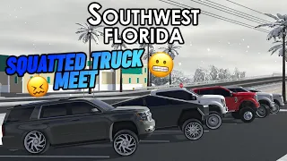 I WENT TO A SQUATTED TRUCK MEET... || ROBLOX - Southwest Florida