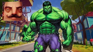 Hello Neighbor - My New Neighbor Hulk Final History Gameplay Walkthrough