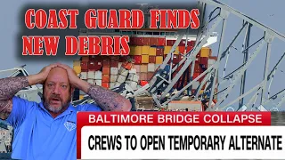 US Coast Guard Reviews Baltimore Bridge Collapse