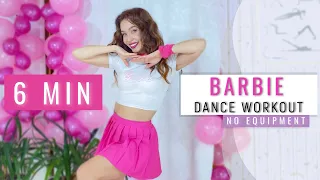 6 MIN BARBIE DANCE WORKOUT - Fun Cardio Session Moods: cute, latin, gangster & KEN | like Pam Reif