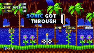 Sonic Mania - Green Hill Zone Act 1 (Sonic) - 00'32"40