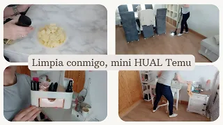 Rutina de limpieza - Limpia conmigo-Mini haul #TEMU - Motívate conmigo