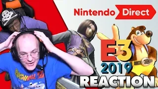 Mew2king, Salem & Domo React to the E3 2019 NINTENDO DIRECT [06.11.19]