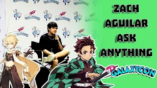 Zach Aguilar - ASK ANYTHING (The Voice of Tanjiro, Aether, Genos) Galaxycon