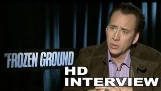 The Frozen Ground: Nicolas Cage Interview | ScreenSlam