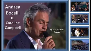 Andrea Bocelli-ft.Caroline Campbell-Quizás, Quizás, Quizás-Imag.áudio/HD- Leg. Espanhol/Português
