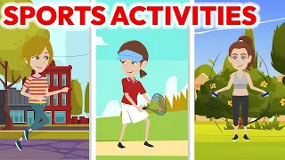 Do You Know Any Sports? - Sports Activities | English Conversation Practice Easy