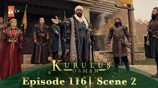 Kurulus Osman Urdu | Season 5 Episode 116 Scene 2 I Jang ka aaghaz shurooh ho gya hai!