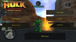 The Incredible Hulk: Ultimate Destruction [PS2] UHD 4K60ᶠᵖˢ (CHALLENGE MISSION 7)