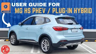 Complete Feature Walkthrough -- MG HS PHEV/Plug-in Hybrid/EHS/Plus EV -- 2020 2021 2022