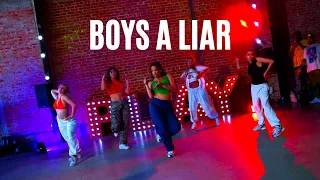 "BOY'S A LIAR PT. 2" PINK PANTHERESS ICE SPICE | SAMANTHA CAUDLE