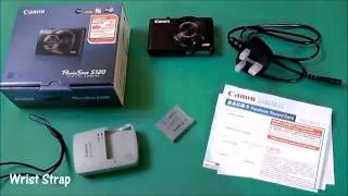 Canon PowerShot S120 unboxing