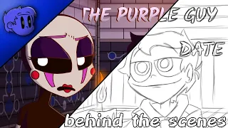 The purple guy date- behind the scenes (reanimation of a fazbear friends animation)