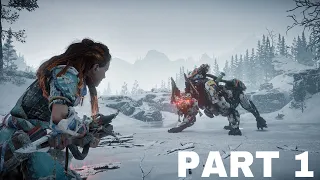 Horizon Zero Dawn Frozen Wilds DLC Walkthrough Gameplay Part 1 - Intro (PS5)