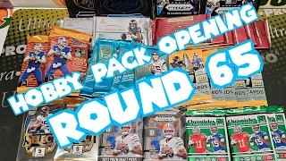 Random Football Card Hobby Pack Opening Round 65! Tons of Ink!!!