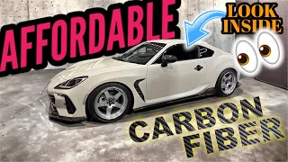 CARBON FIBER INTERIOR UPGRADES ON A BUDGET | SUBARU | TOYOTA | BRZ/GR86