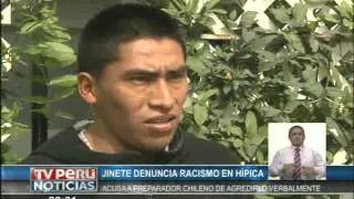 Jinete peruano denunció acto de discriminación