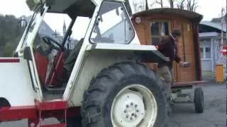 Reportage / Le Tour de France en tracteur a fait étape à Lourdes