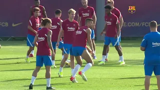 Barcelona train for their La Liga clash with Athletic Bilbao| Barca