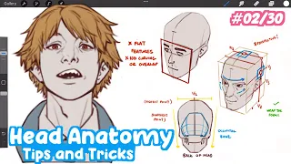 how to draw HEADS from ANY ANGLE! | Full Drawing Tutorial - Art Bootcamp #02/30