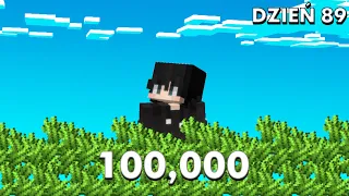 CZY da się ZDOBYĆ 100,000 TRZCINY CUKROWEJ w 100 DNI w Minecraft?