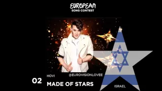 ISRAEL - Made Of Stars (Hovi) [2016]