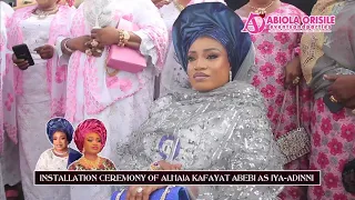 Canada based celebrity woman, Alh. Kafayat Abebi becomes the Iya Adinni of Al-Muqarrabun society.