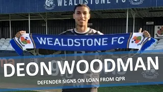 New signing Deon Woodman joins on loan from QPR