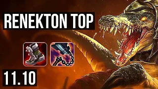 RENEKTON vs JAX (TOP) | 2/1/7, 700+ games | EUW Master | v11.10