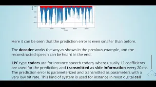 ADSP -  14 Prediction - 10 Python Example: Linear Predictive Coding (LPC)