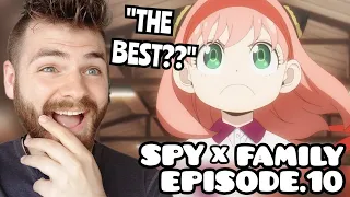 ANYA'S IS SPORTS GOD!!?! | Spy x Family | Episode 10 | ANIME REACTION