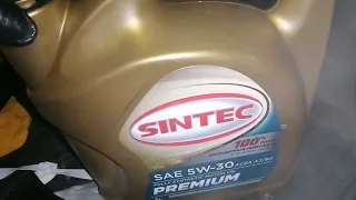 Sintec Premium 5W30 в мороз -30