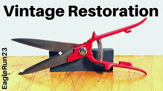 WOW* Antique Garden Trimmer Restoration