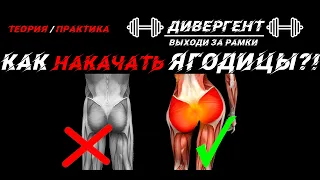 КАК НАКАЧАТЬ ЯГОДИЦЫ?! ТРЕНИРОВКА НА ЯГОДИЦЫ!