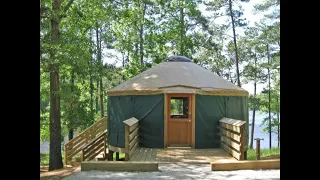 High Falls State Park Yurt: Jackson, GA