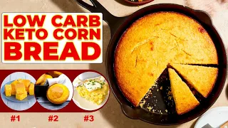 Savor the Flavor: The BEST KETO LOW CARB  Corn-Bread Recipe! 🌽 Quick, Easy, and Oh-So-Delicious!