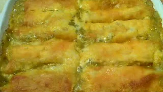 Chicken Enchiladas "Verde" - Because that's how I roll