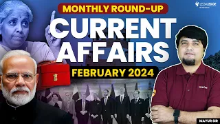 February Current Affairs 2024 for CLAT | Monthly Round Up | CLAT 2025 Current Affairs & GK