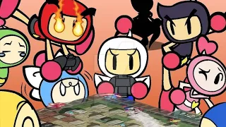 New bomberman : level 2 stage 5 to boss by mr. White and mr. Neon | luxuriously