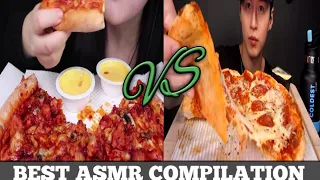 ASMR EATING PIZZA | JACK CHOI VS JANE ASMR | BEST ASMR EATING COMPILATION | PART 17